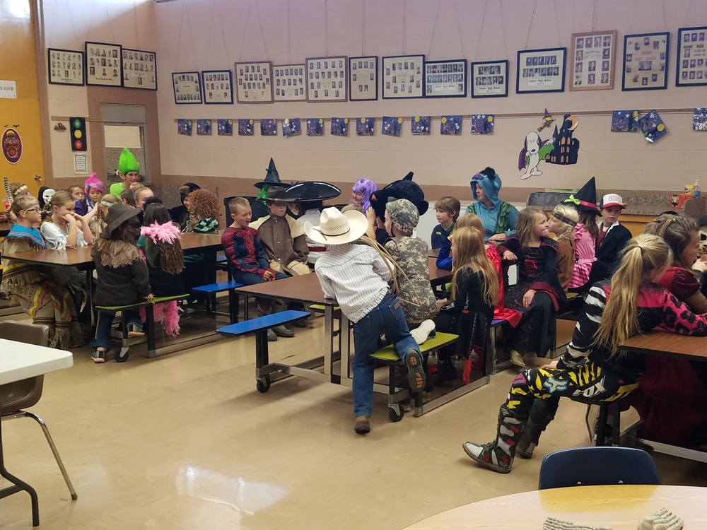 Halloween at Rhame Elementary!